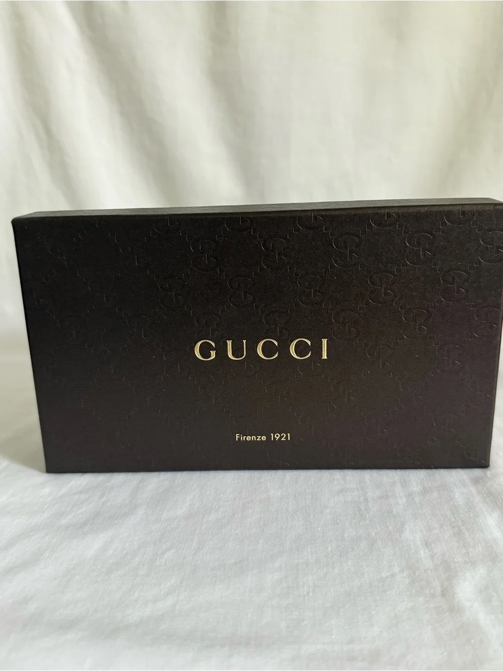 Gucci Soho Zip Around Wallet Black Leather GG Logo Tassel - Picture 3 of 16